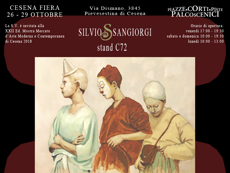Invito fiera arte Cesena 2018