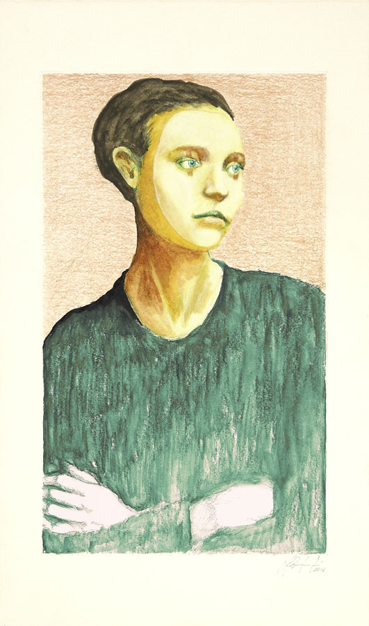 Silvio Sangiorgi ritratto di mimo