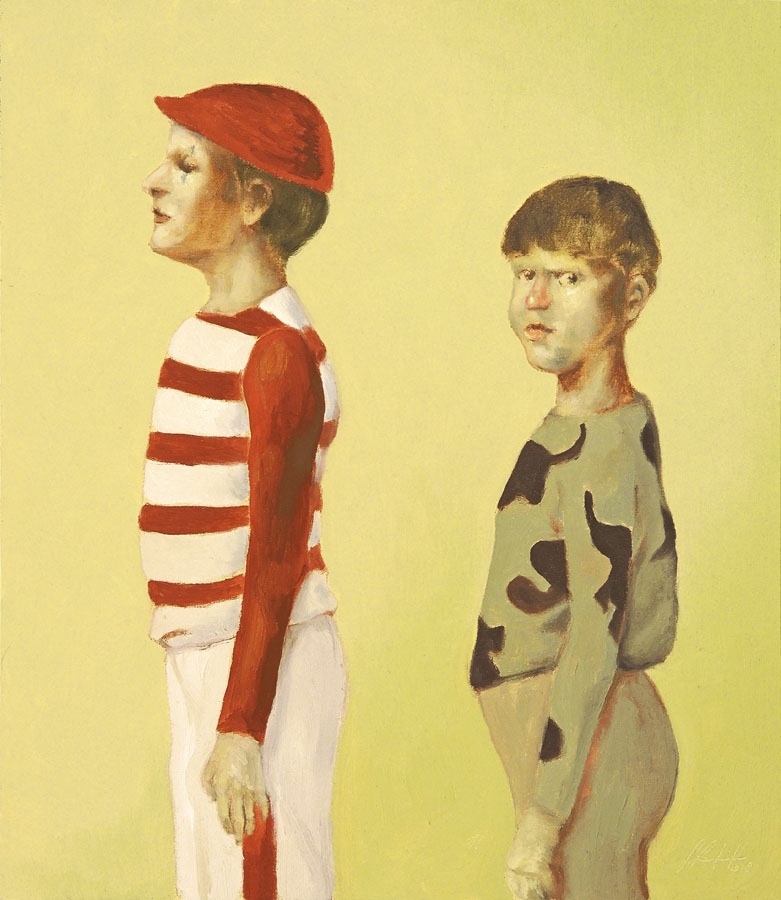 Silvio Sangiorgi - Ritratti di acrobati