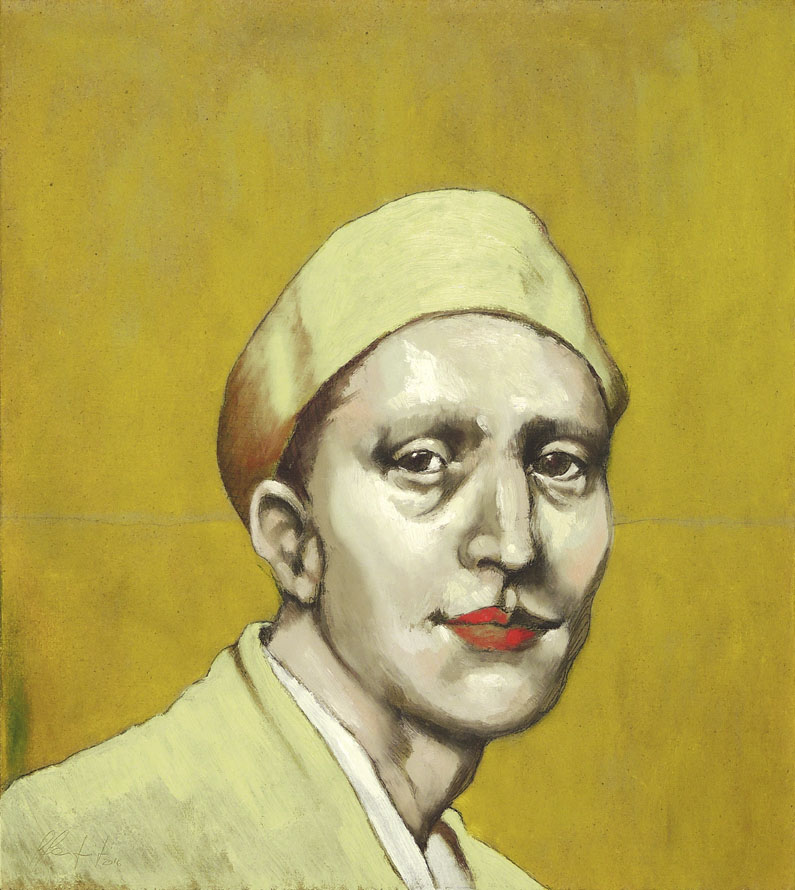 Silvio Sangiorgi ritratto di guitto