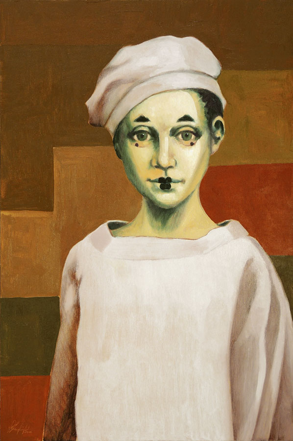 Silvio Sangiorgi ritratto di mimo