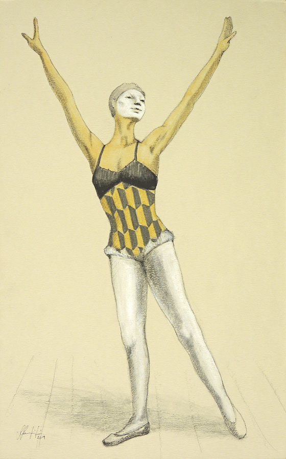 Silvio Sangiorgi - Ritratti di acrobati