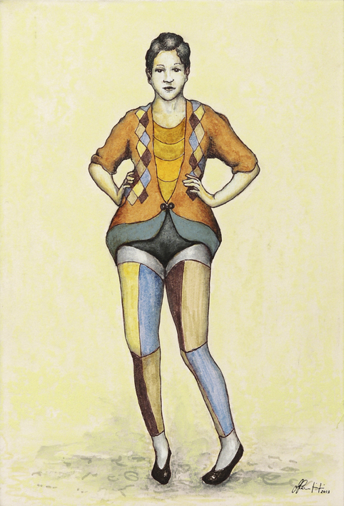 Silvio Sangiorgi - Ritratti di figurini