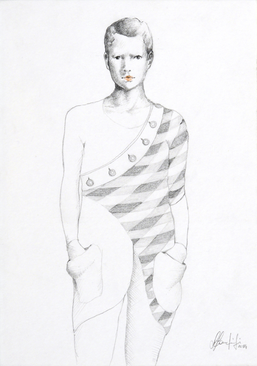 Silvio Sangiorgi - Ritratti di figurini