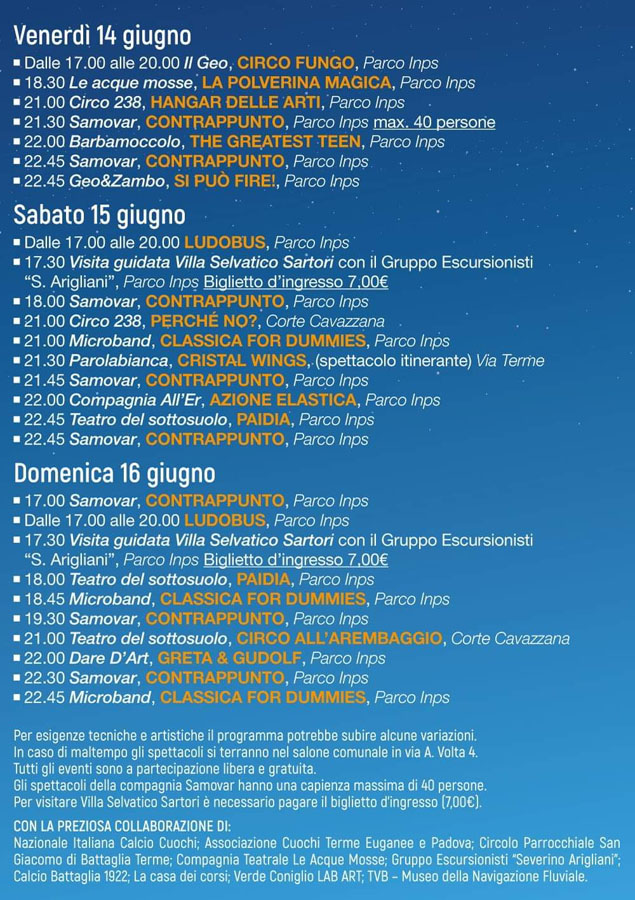 Locandina mostra di Silvio Sangiorgi, Battaglia Terme 2019