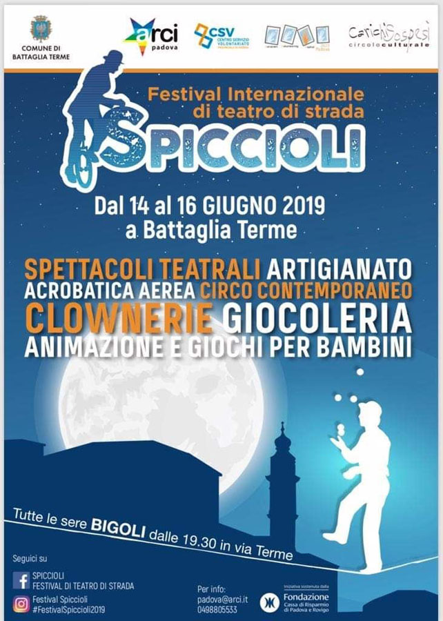 Locandina mostra di Silvio Sangiorgi, Battaglia Terme 2019