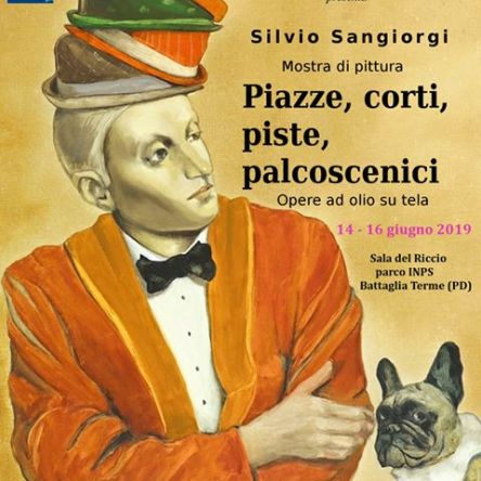 Silvio Sangiorgi - Locandina Mostra di Pittura a Battaglia Terme