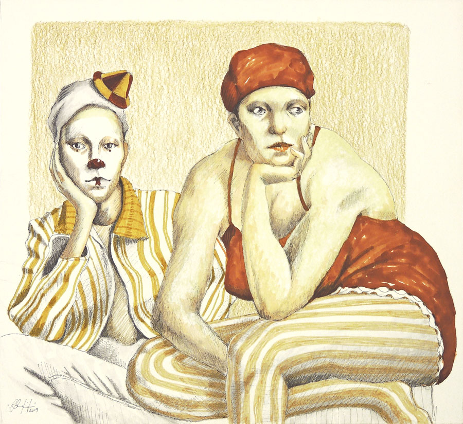 Silvio Sangiorgi - Ritratti di circensi