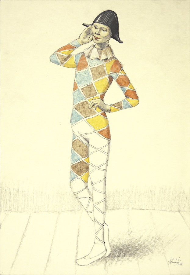 Silvio Sangiorgi - Ritratti di maschere