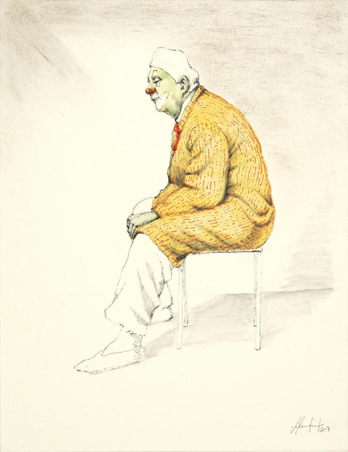 Silvio Sangiorgi - Ritratti di clown