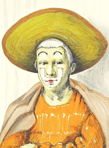 Silvio Sangiorgi - Ritratti di clown