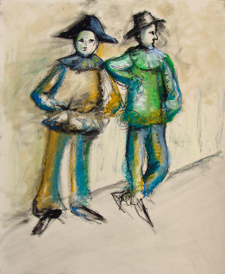 Silvio Sangiorgi - Ritratti di saltimbanchi