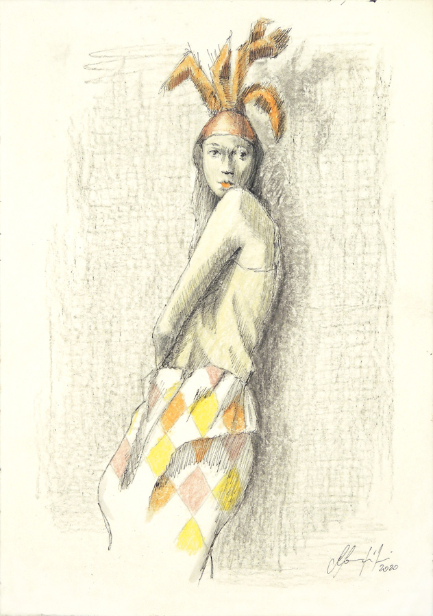 Silvio Sangiorgi ritratto di teatrante