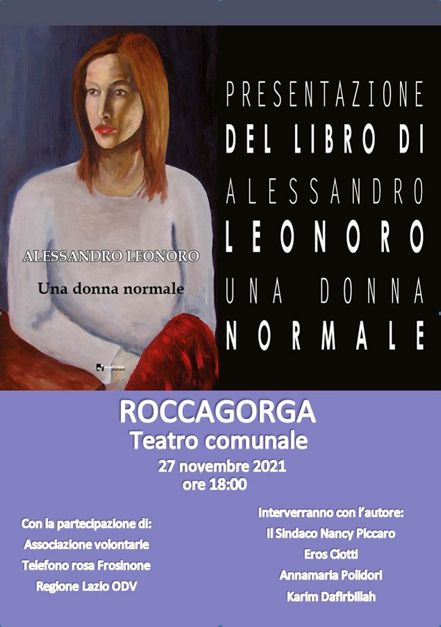Locandina del racconto Una donna normale di Alessandro Leonoro