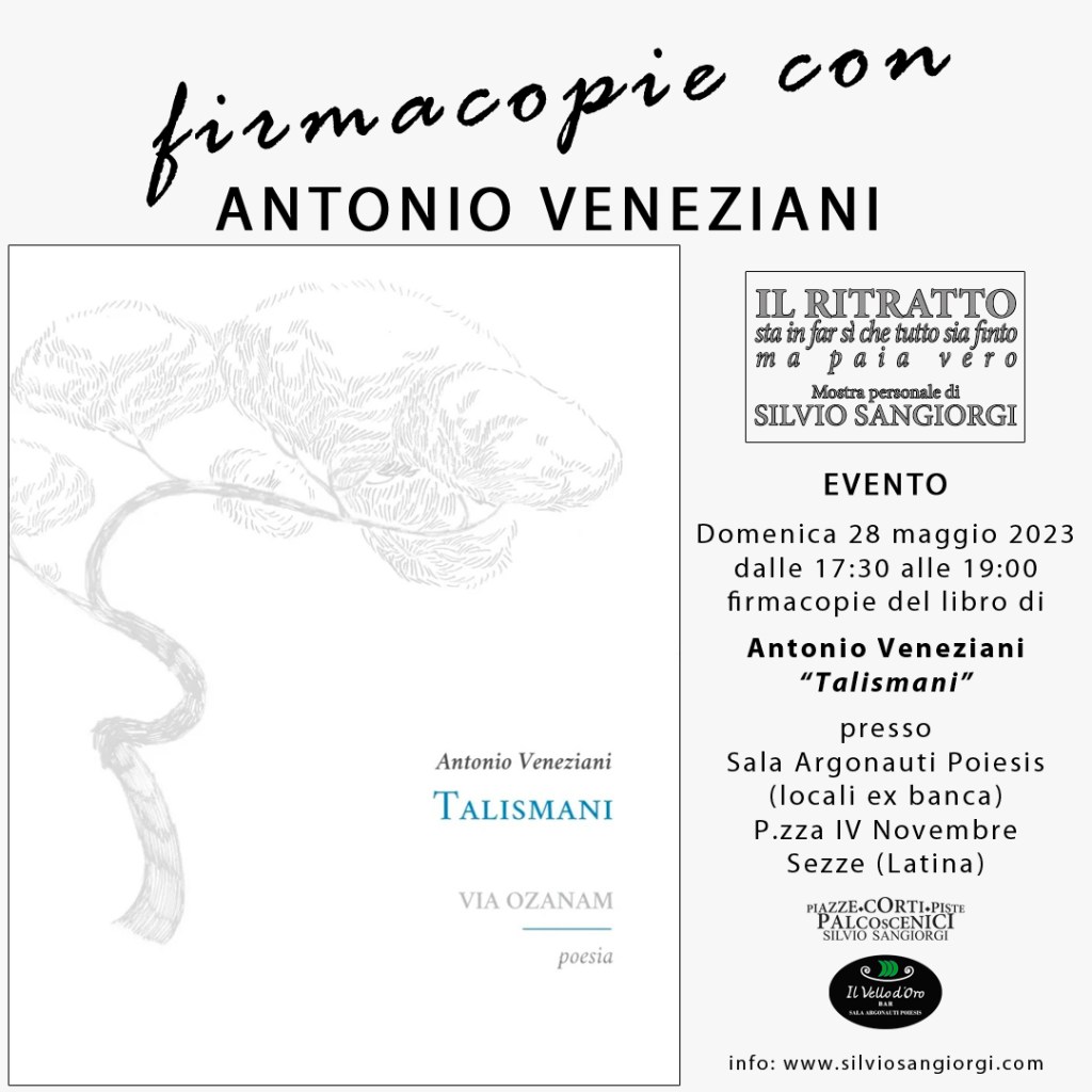 Silvio Sangiorgi - Firmacopie con Antonio Veneziani