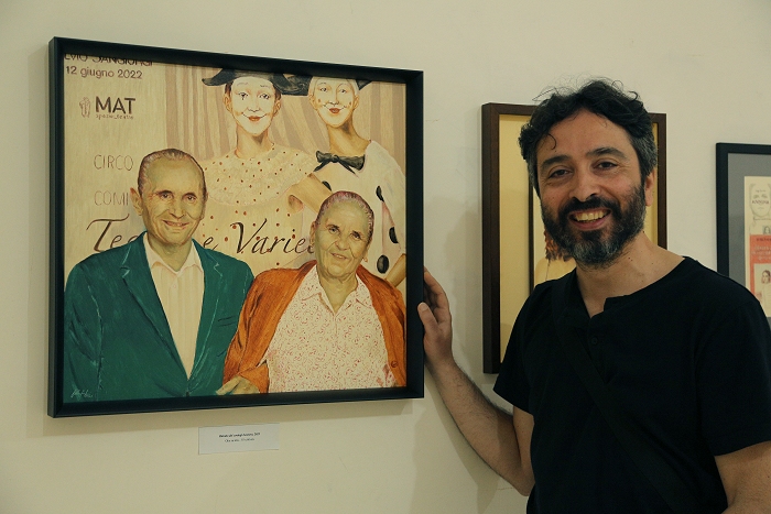 Silvio Sangiorgi - Mostra "Il Ritratto, sta in far sì che tutto sia finto ma paia vero"