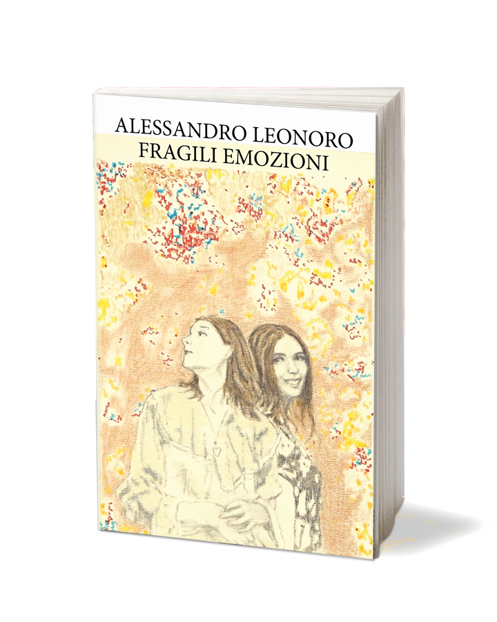 Silvio Sangiorgi - Copertina libro di poesie Fragili emozioni di Alessandro Leonoro