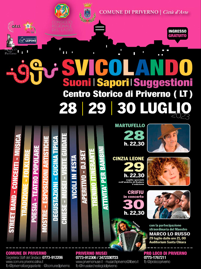 Silvio Sangiorgi - Svicolando Priverno 2023