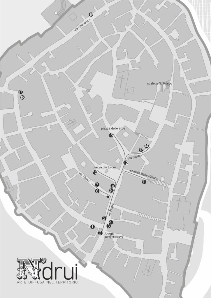 Silvio Sangiorgi Ndrui arte diffusa nel territorio